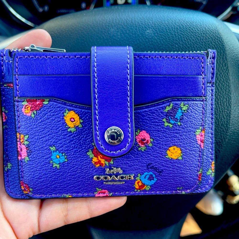 Coach card wallet